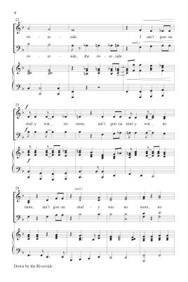 Down by the Riverside with Standing in the Need of Prayer - Traditional Spirituals/McDonald - SATB