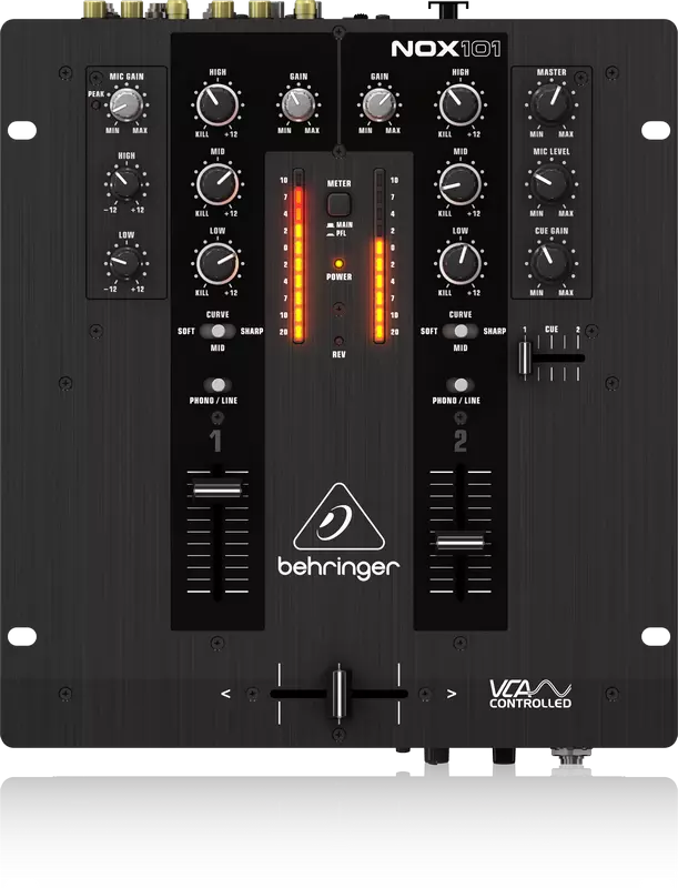 NOX101 Premium 2-Channel DJ Mixer