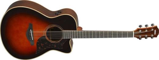 Yamaha - AC3R All-Solid Spruce/Rosewood Concert Acoustic/Electric - Tobacco Sunburst