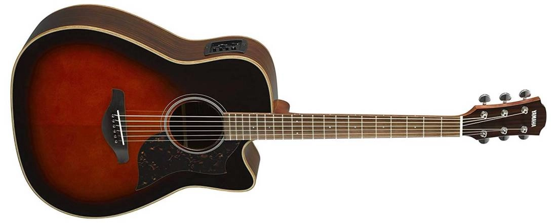 A1R Spruce/Rosewood Dreadnought Cutaway - Tobacco Brown Sunburst