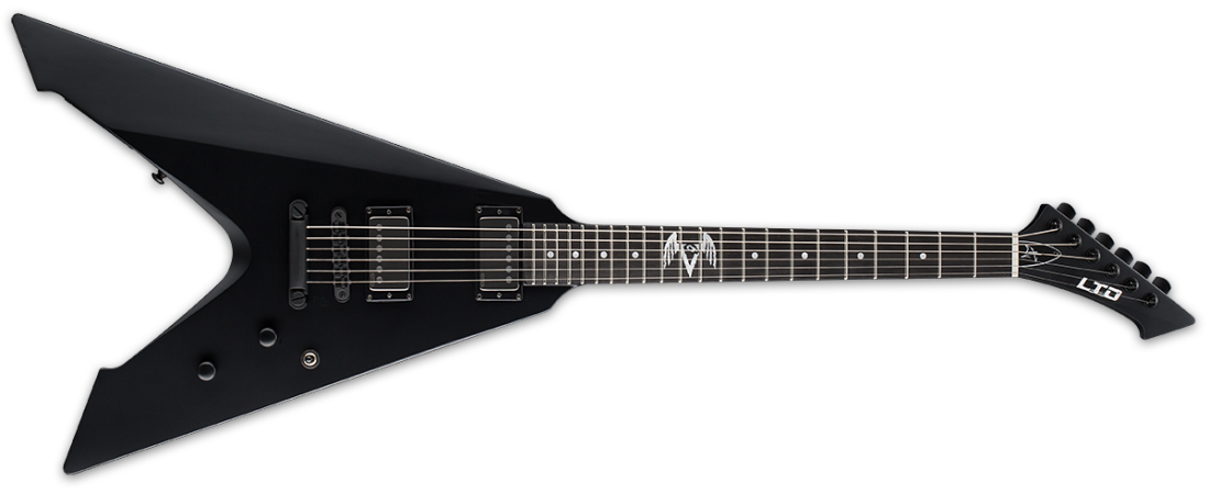 LTD James Hetfield Vulture Electric Guitar - Black Satin