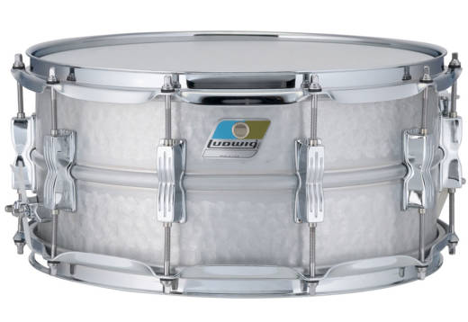 Ludwig Drums - Acrolite 6.5x14 Snare - Hammered Aluminum