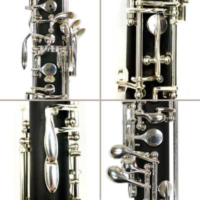 N02 Composite Wood Oboe, Silver Plated Keywork