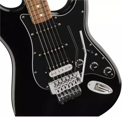 Standard Stratocaster HSS Floyd Rose, Pau Ferro Fingerboard - Black