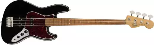 60\'S Jazz Bass, Pau Ferro Fingerboard w/Gigbag - Black
