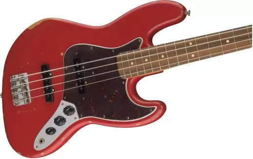 Road Worn 60\'S Jazz Bass, Pau Ferro Fingerboard - Fiesta Red