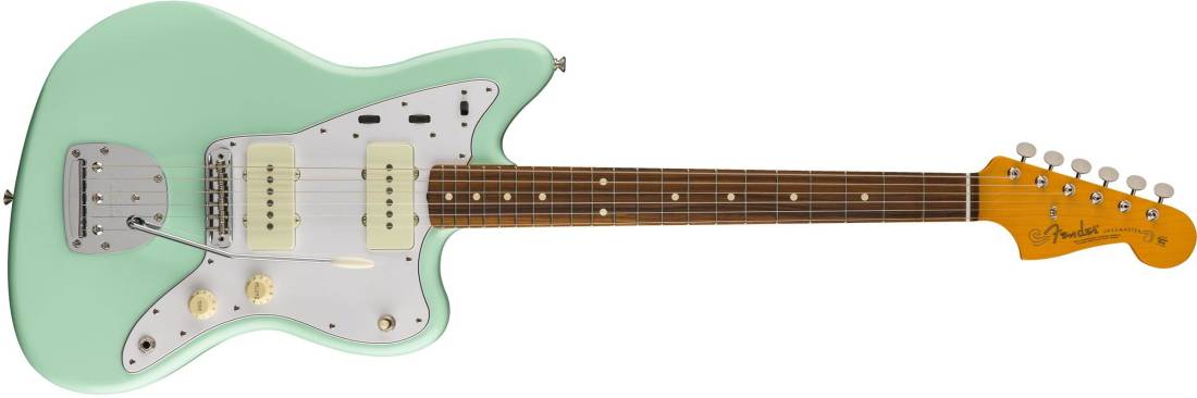 Fender Musical Instruments - Classic 60s Jazzmaster Laquer, Pau Ferro  Fingerboard - Surf Green