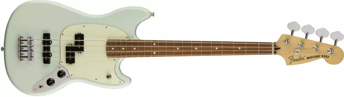 Mustang Bass PJ, Pau Ferro Fingerboard - Sonic Blue