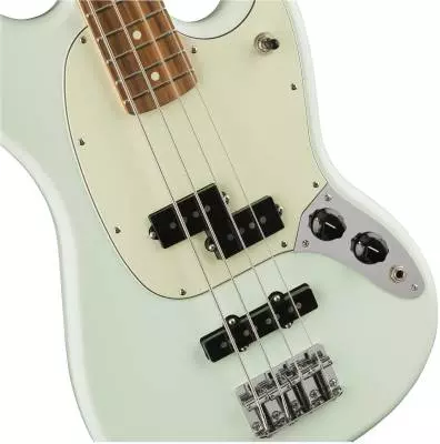 Mustang Bass PJ, Pau Ferro Fingerboard - Sonic Blue