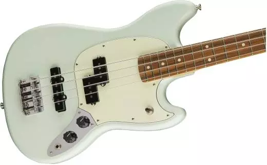 Mustang Bass PJ, Pau Ferro Fingerboard - Sonic Blue