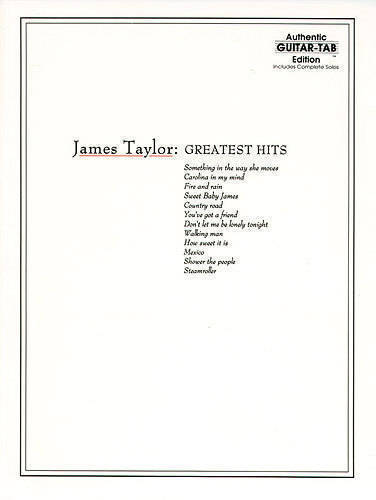 James Taylor Greatest Hits - Guitar Tab