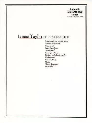 James Taylor Greatest Hits - Guitar Tab