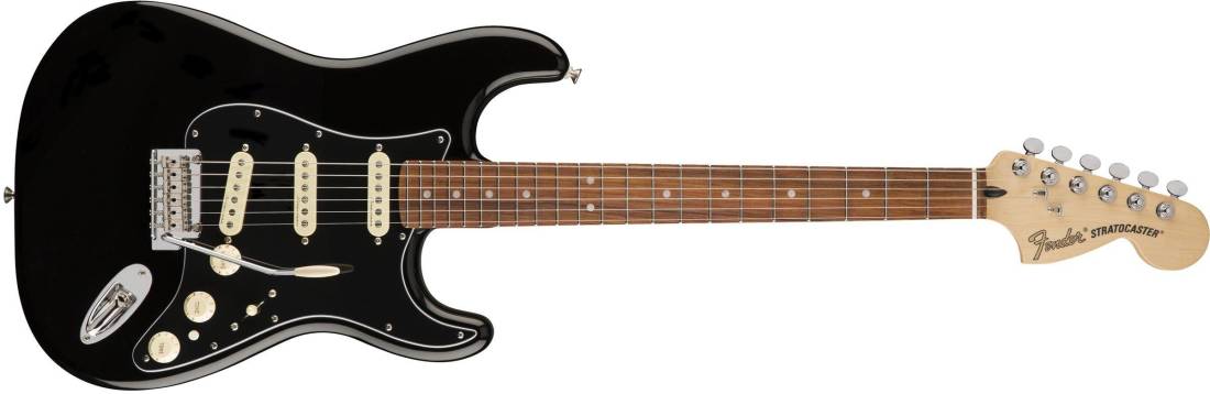 Deluxe Stratocaster, Pau Ferro Fingerboard - Black