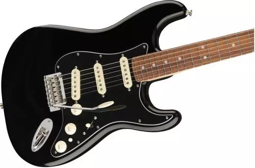 Deluxe Stratocaster, Pau Ferro Fingerboard - Black