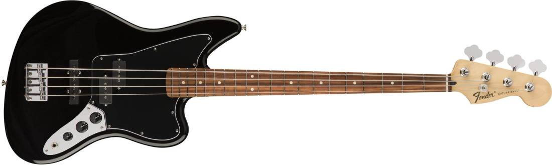 Standard Jaguar Bass, Pau Ferro Fingerboard - Black