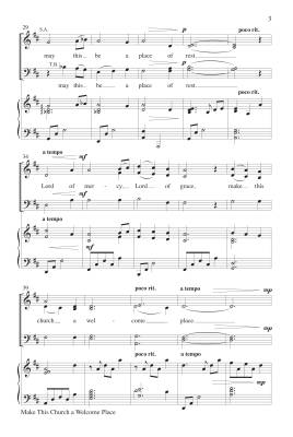 Make This Church a Welcome Place - Williams/Raney - SATB