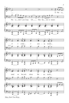 Mary, Don\'t You Weep - Traditional/McDonald - SATB