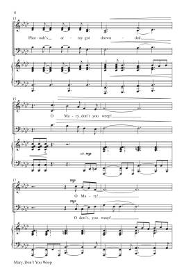 Mary, Don\'t You Weep - Traditional/McDonald - SATB