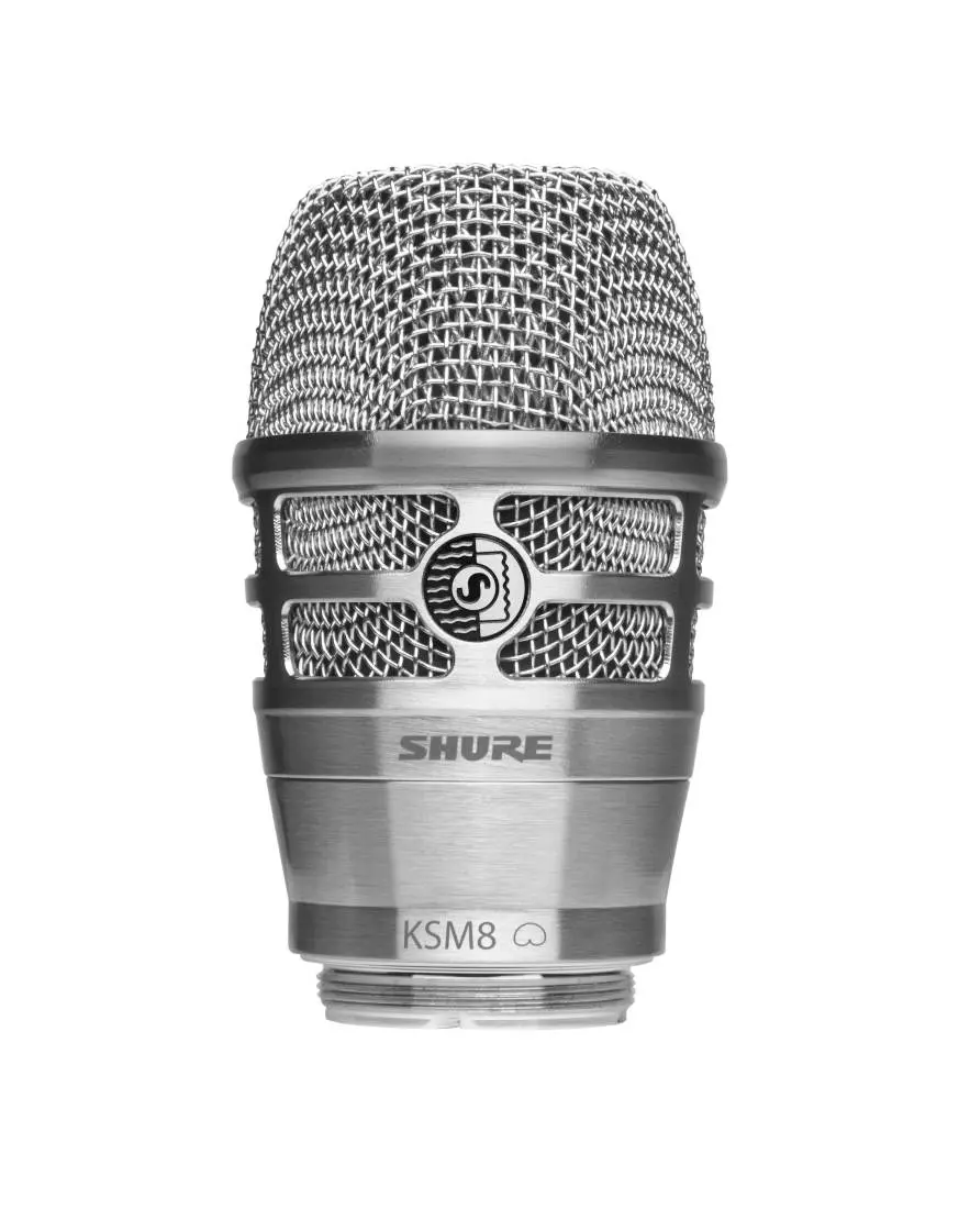 KSM8 Wireless Capsule for Shure Transmitters - Brushed Nickel