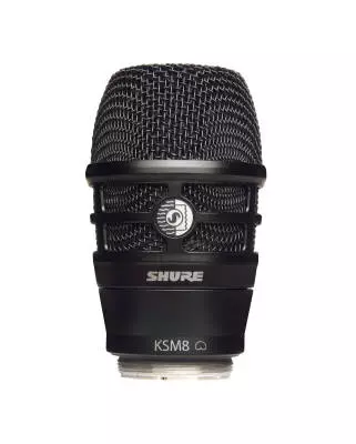 Shure - KSM8 Wireless Capsule for Shure Transmitters - Black