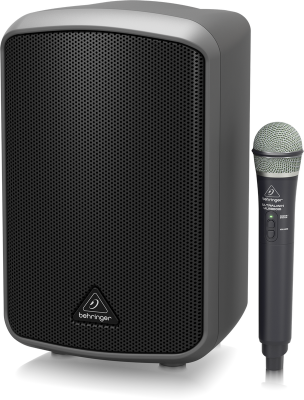 Europort MPA100BT Portable 100W Bluetooth Speaker w/Wireless Microphone