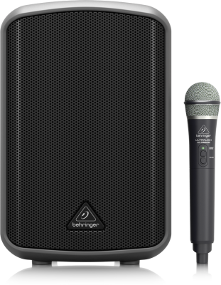 Europort MPA100BT Portable 100W Bluetooth Speaker w/Wireless Microphone