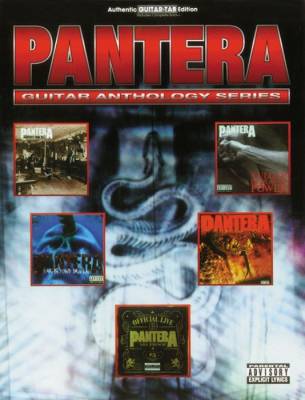 Warner Brothers - Pantera Guitar Anthology - Tab