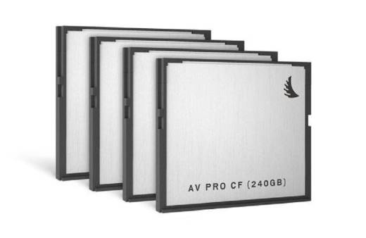 AV Pro CF CFast Card, 240GB, 4 Pack