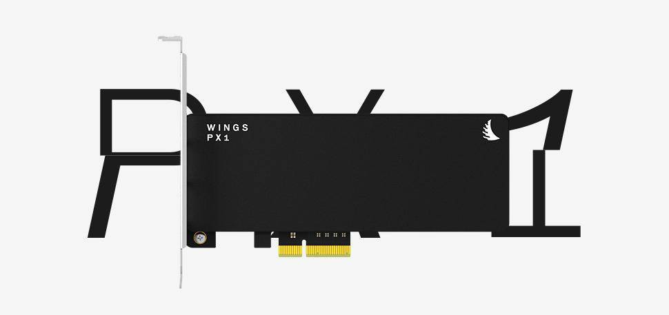 Wings Px1 PCIe Adapter for M.2 SSDs