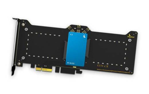 Wings X2 PCIe Hardware Raid Adapter for 2 SSD