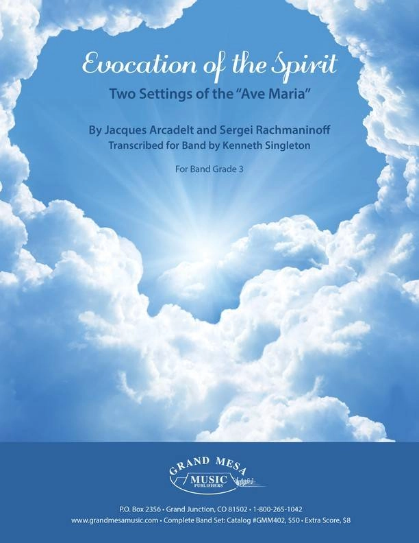 Evocation of the Spirit - Rachmaninoff/Arcadelt/Singleton - Concert Band - Gr. 3