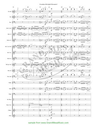 Evocation of the Spirit - Rachmaninoff/Arcadelt/Singleton - Concert Band - Gr. 3