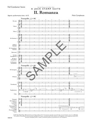 A Jack Stamp Suite - Mvt. 2: Romanza - Camphouse - Concert Band - Gr. 5