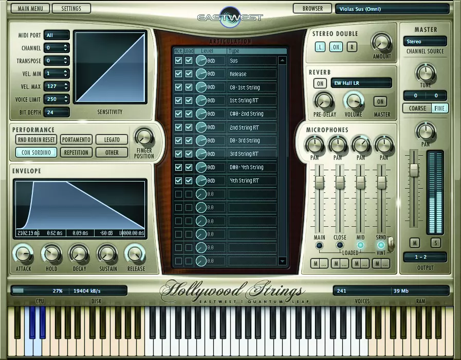 Hollywood Strings Gold Edition - Download