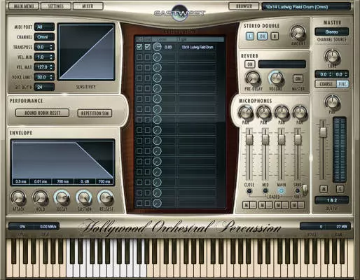 Hollywood Orchestral Percussion Gold Edition - Download