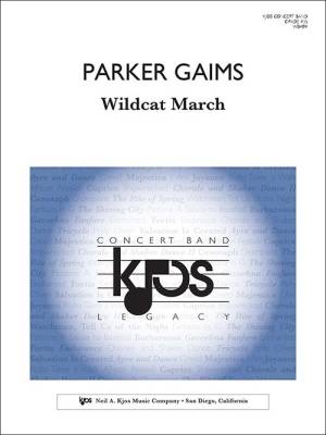 Wildcat March - Gaims - Concert Band - Gr. 4.5