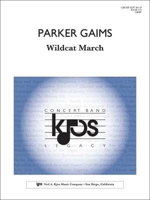 Kjos Music - Wildcat March - Gaims - Concert Band - Gr. 4.5