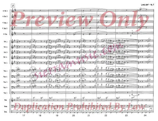 Limelight - Mulligan - Jazz Ensemble - Gr. Medium-Advanced