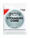 Martin Guitars - MTCN160 Titanium Core Acoustic Strings - Light
