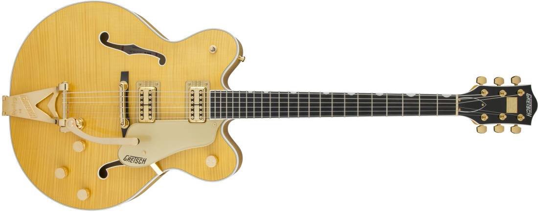 G6122TFM Players Edition Country Gentleman w/String-Thru Bigsby, Flame Maple, Amber Stain
