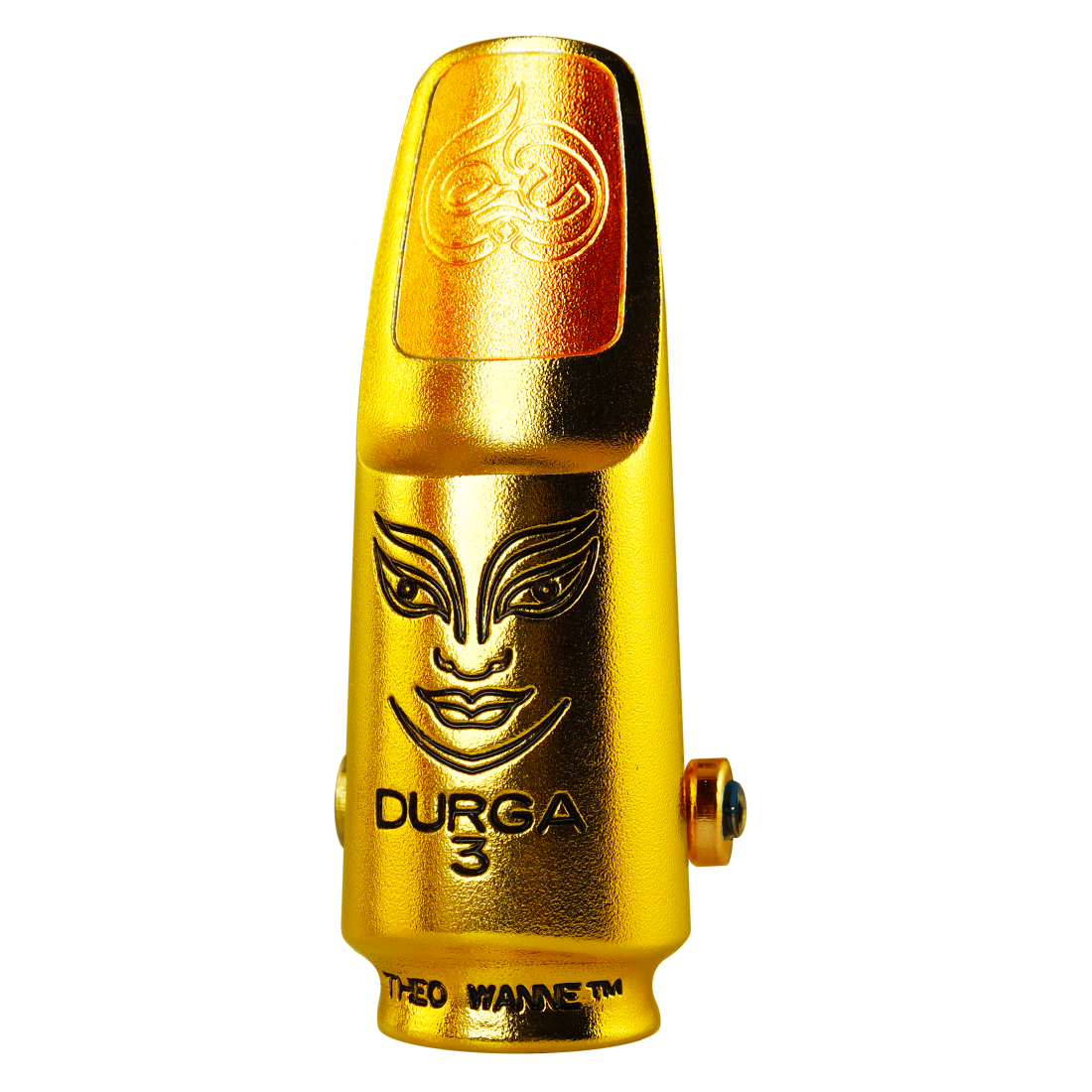Durga Soprano Sax Mouthpiece - Metal, Gold Plated, 7