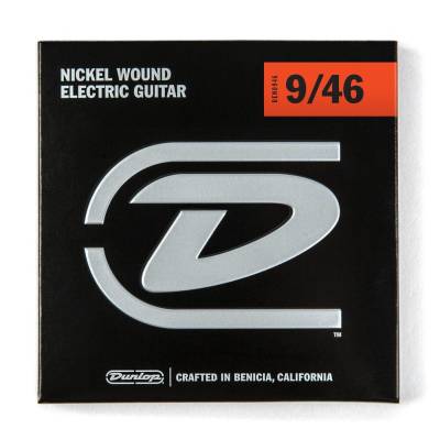 Electric, Nickel Wound Guitar Strings - 9\'s Light Heavy - 6-String Set