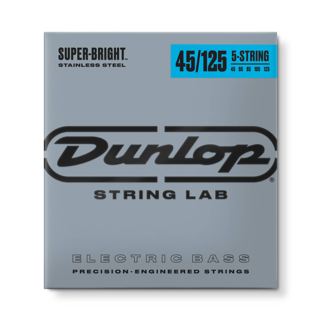 Electric Bass Guitar Strings - Super Bright Stainless - Medium - 5-String Set