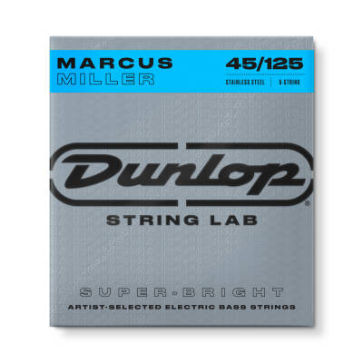 Dunlop - Marcus Miller Super Bright Bass Strings, .045-.125, 5 Strings/Set