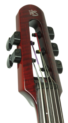 WAV 5 Electric Cello - Trans Red