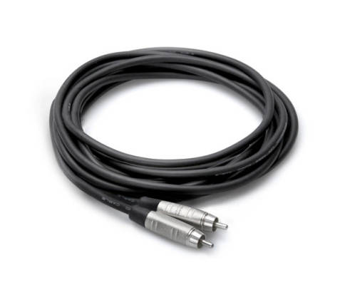 Hosa - Pro Unbalanced Interconnect Cable, REAN RCA to Same - 15 Feet