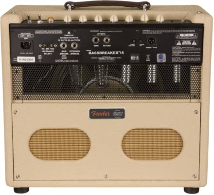 Limited Edition Bassbreaker 15 15 W Tube Combo Amplifier - Blonde
