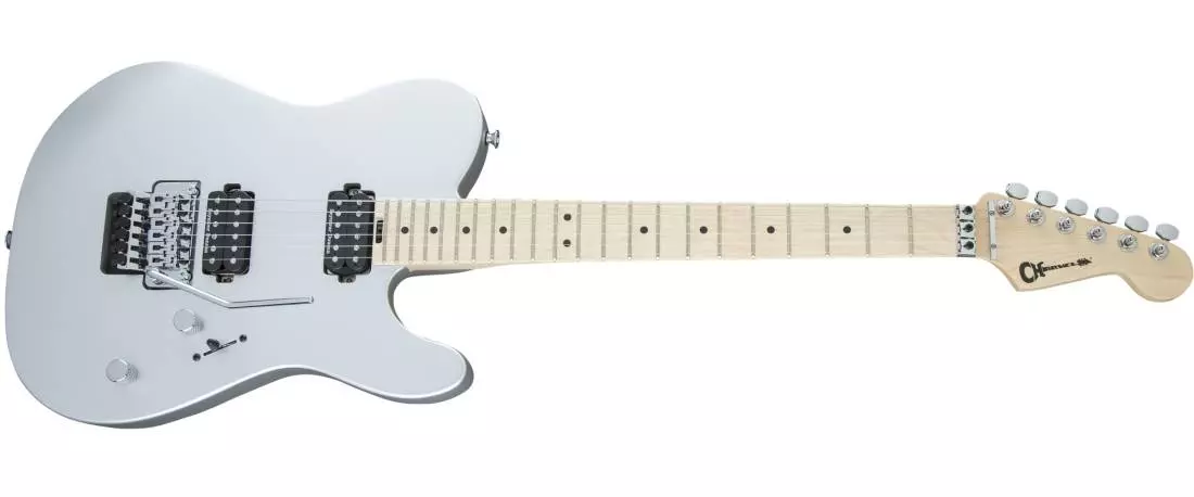 Pro-Mod San Dimas Style 2 HH Floyd Rose, Maple Fingerboard, Satin Silver