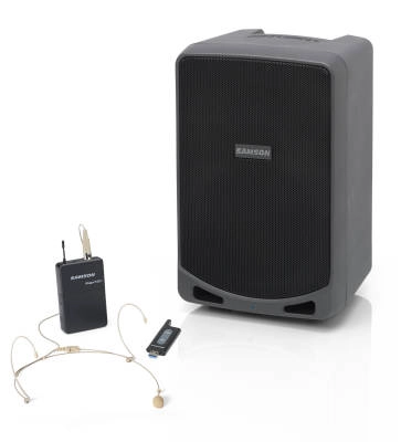 Samson - Portable PA with Headset USB Digital Wireless System & Bluetooth