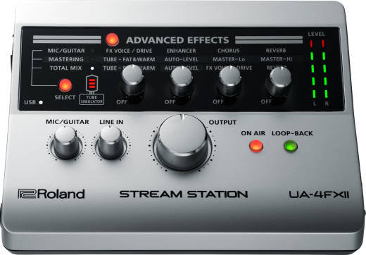 UA-4FX2 - 24/96 2-In/2-Out Stream Station Audio Interface